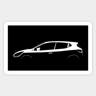 Renault Clio RS 220 Trophy Silhouette Magnet